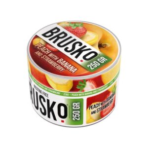 Brusko Molasses Peach with Banana and Strawberry