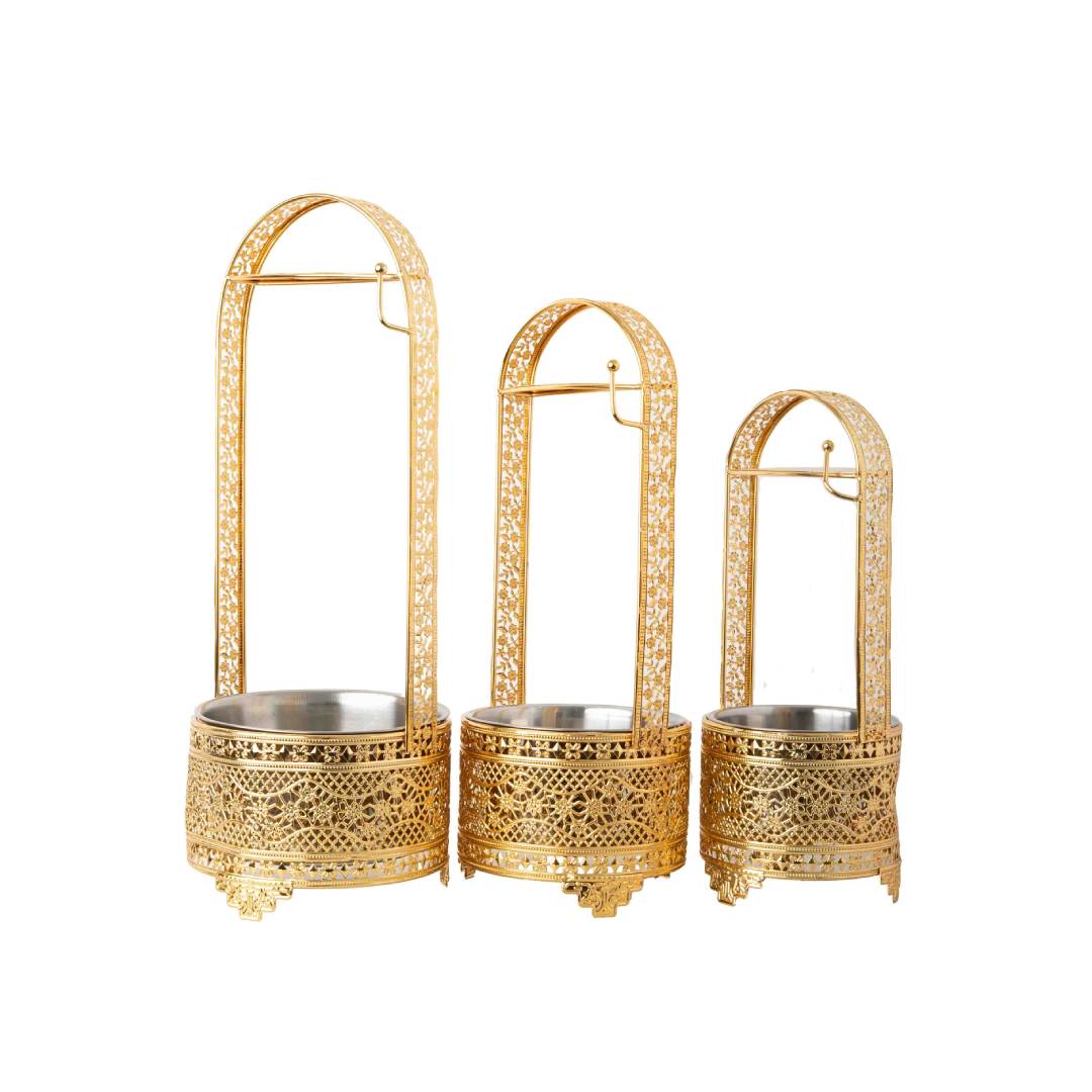 Gold-Finish Hookah Accessory